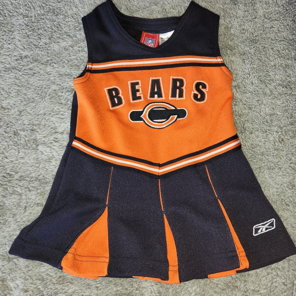 2T girl's Chicago Bears cheer dress